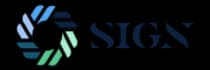 Sign logo